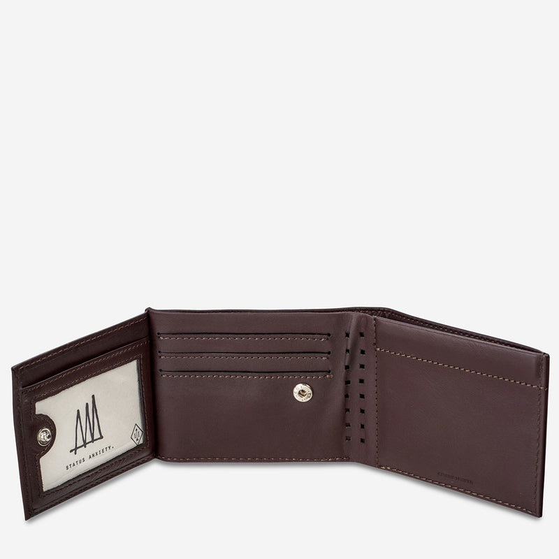 Status Anxiety: Noah Wallet - Chocolate