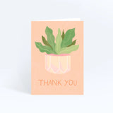 Sunpatch Society: Greeting Card - Thank You Potplant