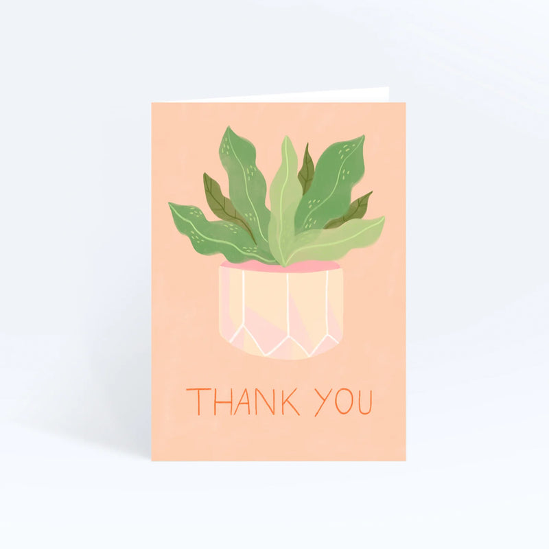 Sunpatch Society: Greeting Card - Thank You Potplant