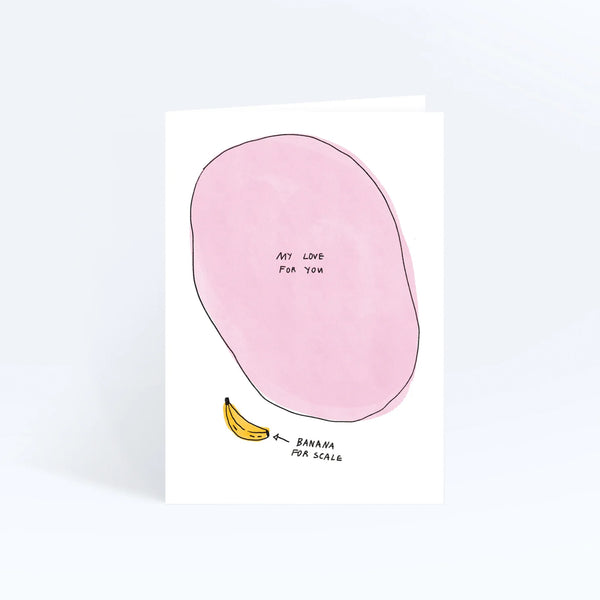 Sunpatch Society: Greeting Card - Banana For Scale