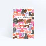 Sunpatch Society: Greeting Card - Crazy Cat Person