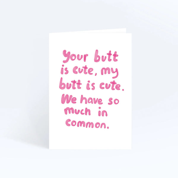 Sunpatch Society: Greeting Card - Cute Butts