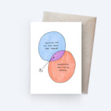 Sunpatch Society: Greeting Card - Venn Leaving