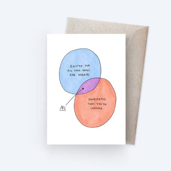 Sunpatch Society: Greeting Card - Venn Leaving