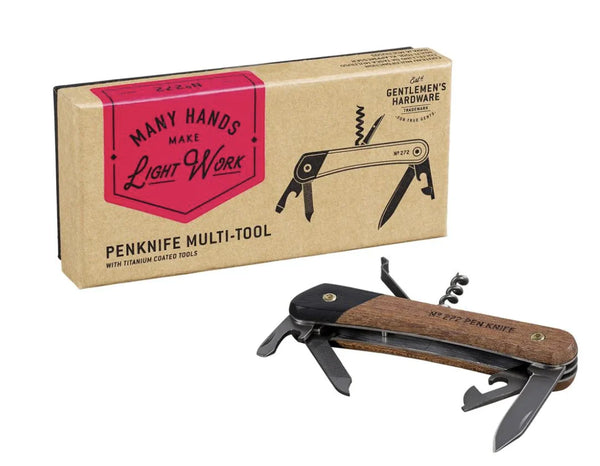 Gentlemens Hardware: Pen Knife Multi-Tool