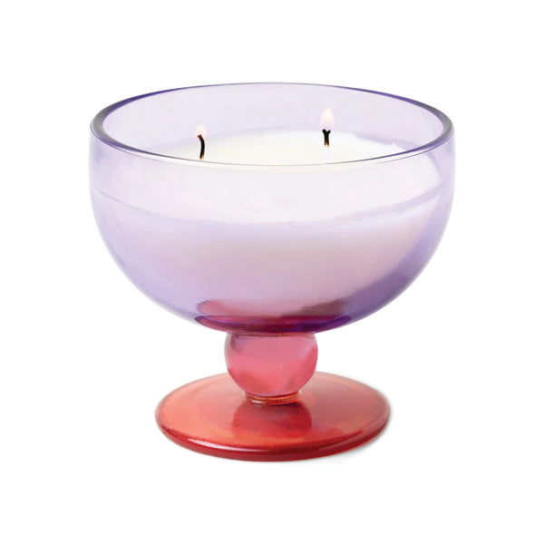 Paddywax: Aura Glass Goblet Candle (6oz) - Pepper & Plum