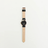 The Horse: Mini Original Watch - Rose Gold Case - White Dial - Black