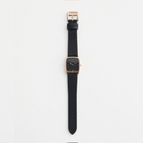 The Horse: Dress Watch - Rose Gold - Black Dial - Black