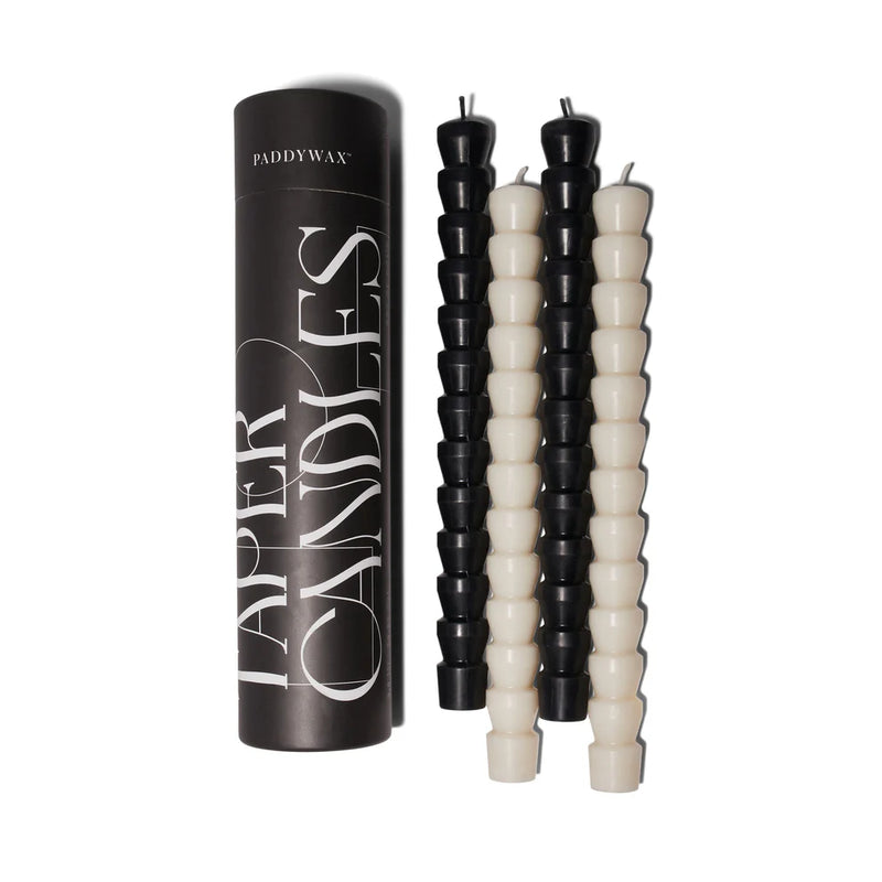 Paddywax: Taper Candle Set (4 pack) - Black