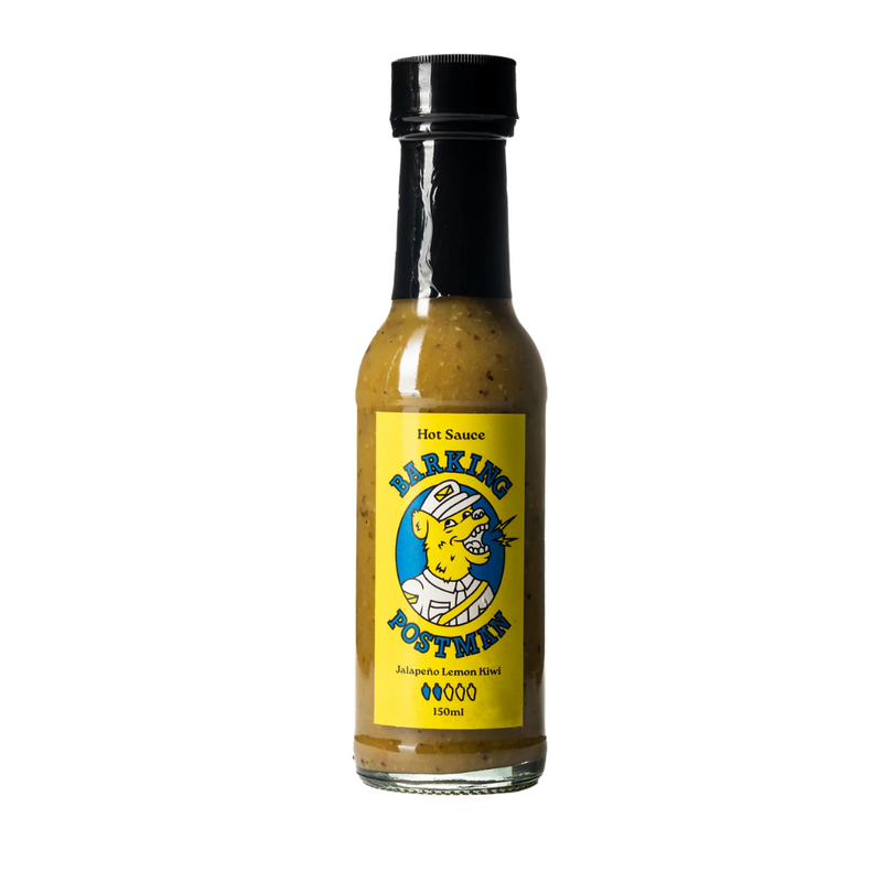 Barking Postman: Jalapeño Lemon Kiwi Hot Sauce 150ml