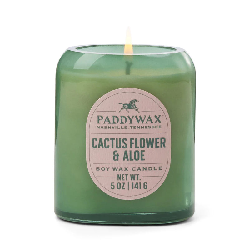 Paddywax: Vista Candle - Cactus Flower & Aloe (Green)