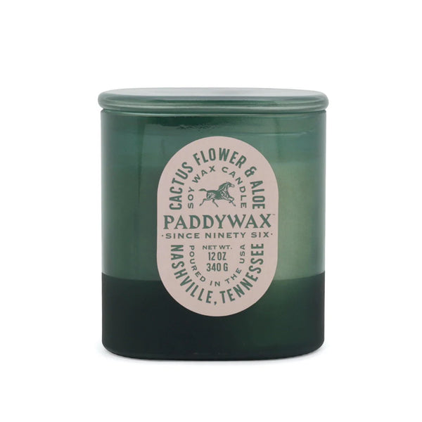 Paddywax: Vista Candle - Cactus Flower & Aloe (Green)