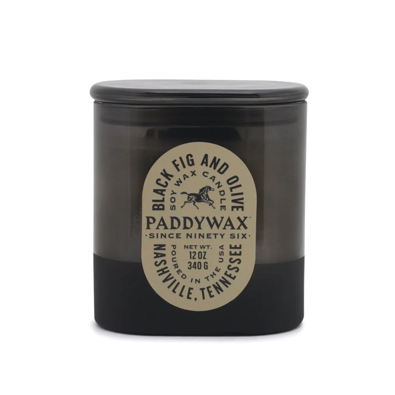 Paddywax: Vista Candle - Black Fig & Olive (Black)