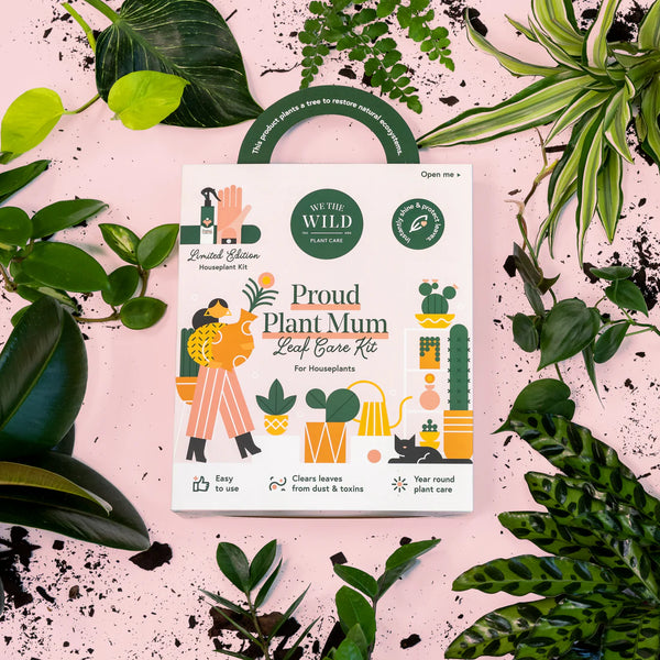 We The Wild: Proud Plant Mum Leaf Health Kit