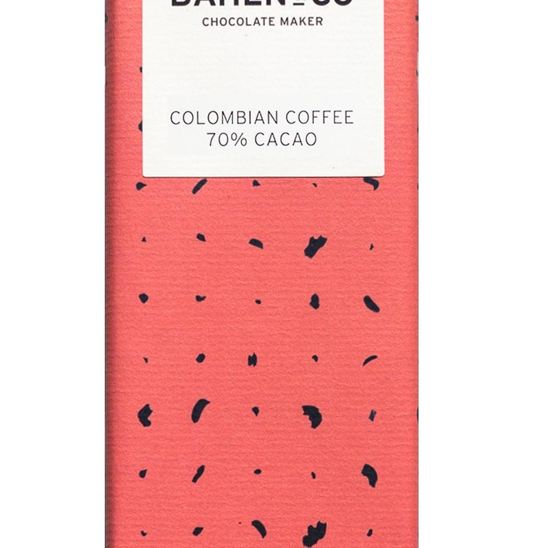 Bahen Chocolate: Colombian Coffee 70% (75g)