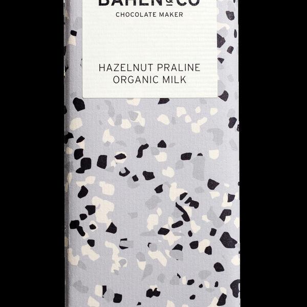 Bahen Chocolate: Hazelnut Praline - Organic Milk (75g)