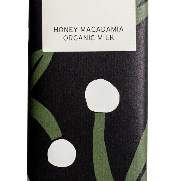 Bahen Chocolate: Honey Macadamia - Organic Milk (75g)