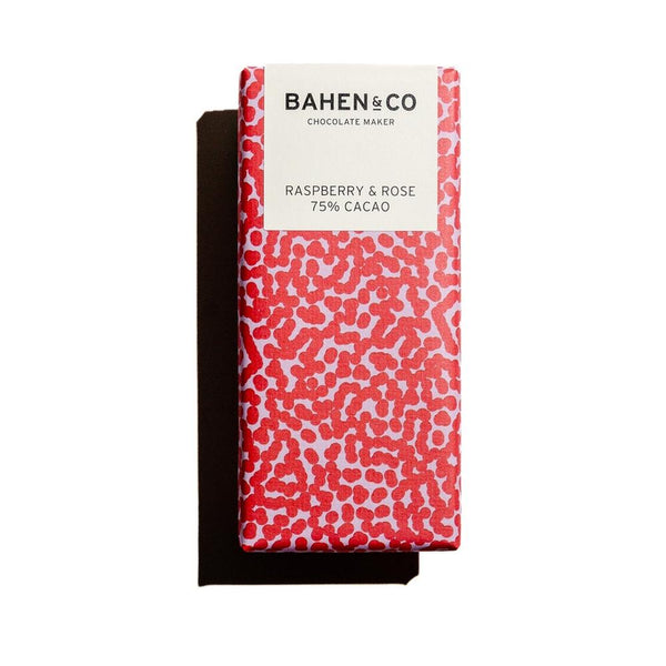 Bahen Chocolate: Raspberry & Rose 70% (75g)