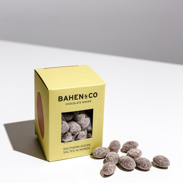 Bahen Chocolate: Southern Ocean Salted Almonds (100g)