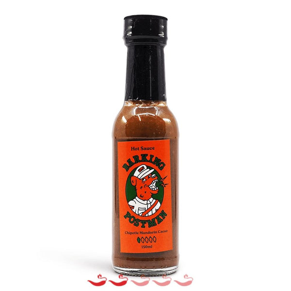 Barking Postman: Chipotle Mandarin Cacao Hot Sauce 150mL