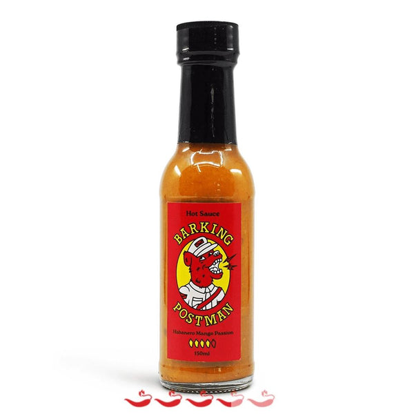 Barking Postman: Habanero Mango Passion Hot Sauce 150ml