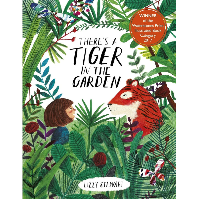 Book: There's A Tiger In The Garden - Board Book