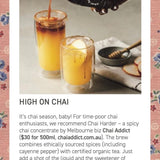 Chai Addict: Chai Harder 300ml (spicy chai)