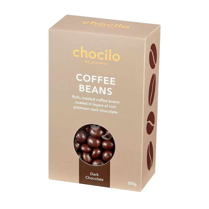 Chocilo: Coffee Beans in Dark Chocolate Gift Box (250g)