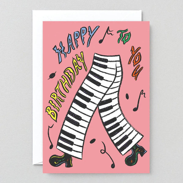 Wrap: Happy Birthday To You Greetings Card