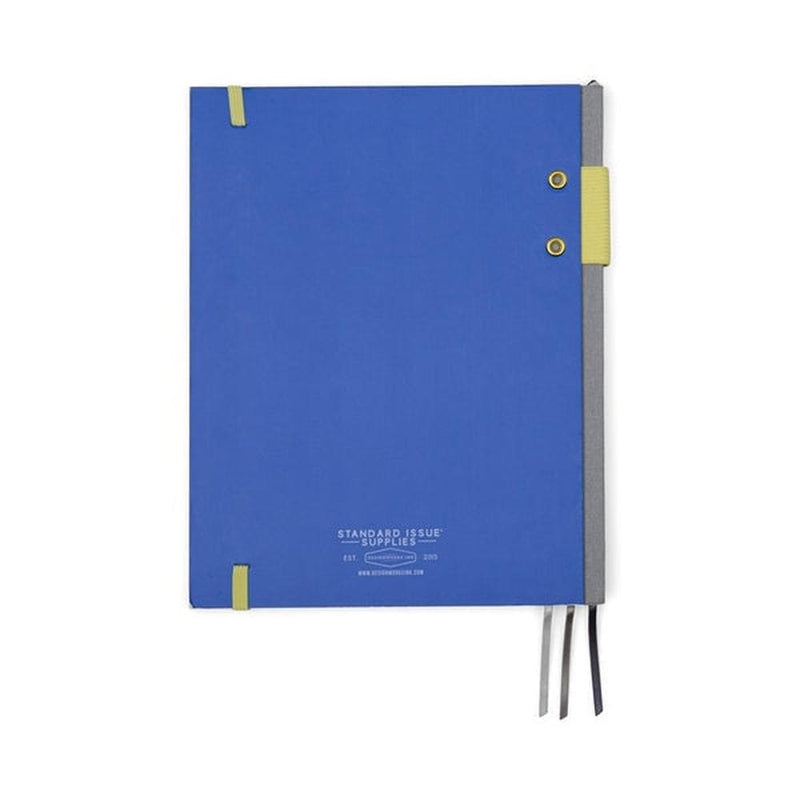 Designworks Ink: Standard Issue Planner Notebook - Cobalt & Citron