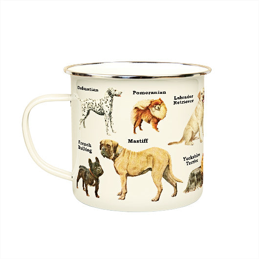 Gift Republic: Dogs Enamel Mug