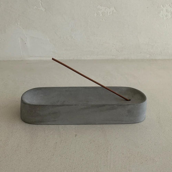 Gentle Habits: Ceramic Incense Holder Cement