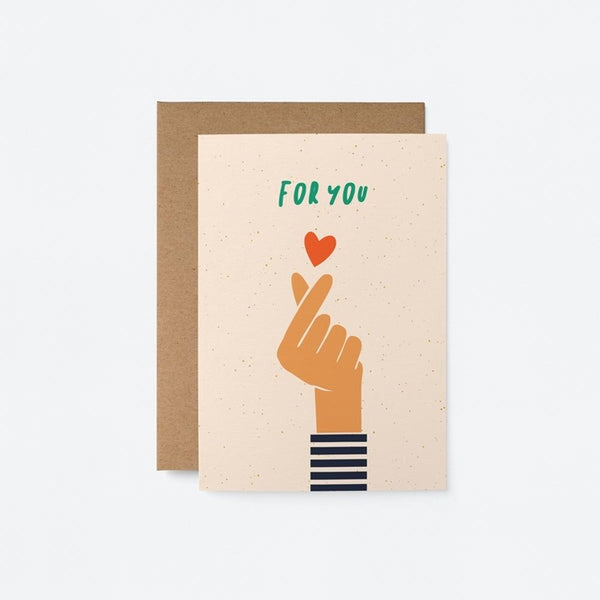 Graphic Factory: Greeting Card - For You