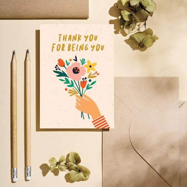 Graphic Factory: Greeting Card - Thank You For Being You