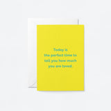 Graphic Factory: Greeting Card - Today Is The Perfect Time