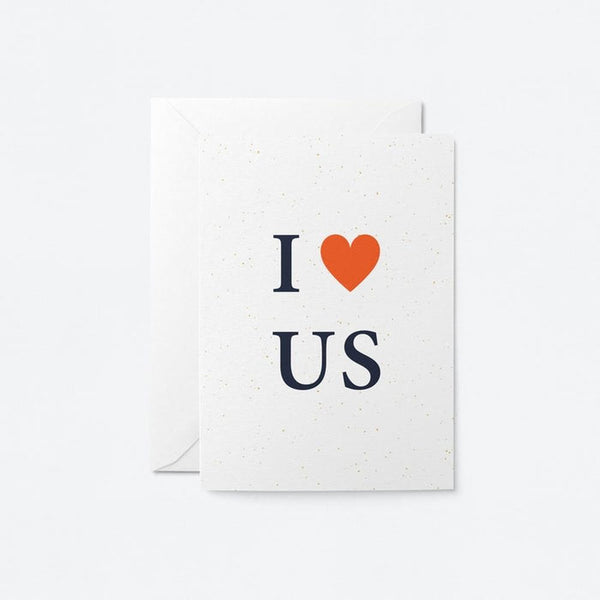 Graphic Factory: Love Card - I Love Us