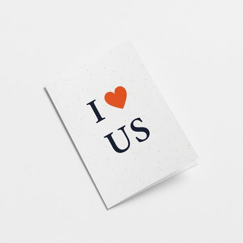 Graphic Factory: Love Card - I Love Us