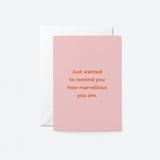 Graphic Factory: Love Card - Just Wanted To Remind You