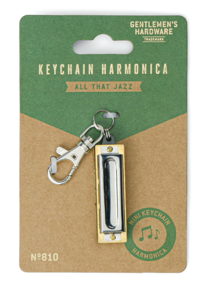 Gentlemens Hardware: Keychain Harmonica