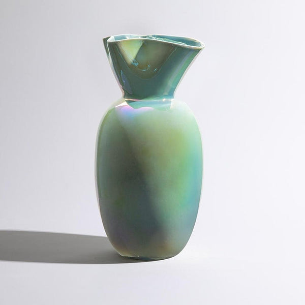 Kas: Babylon Vase - Aqua Pearl