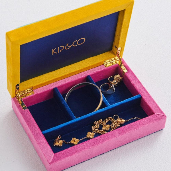 Kip & Co: Jewels For Jewels Velvet Jewellery Box Small