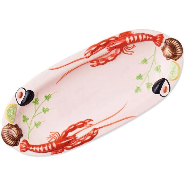 Kip & Co: Lobster Bisque Oval Serving Platter SMALL