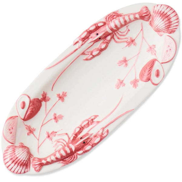 Kip & Co: Lobster Bisque Oval Serving Platter LARGE