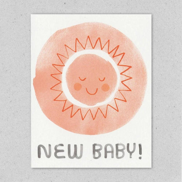 Lisa Jones Studio: Baby Sunshine Card