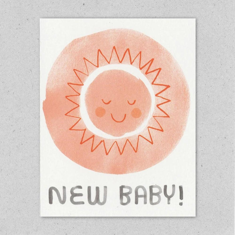 Lisa Jones Studio: Baby Sunshine Card