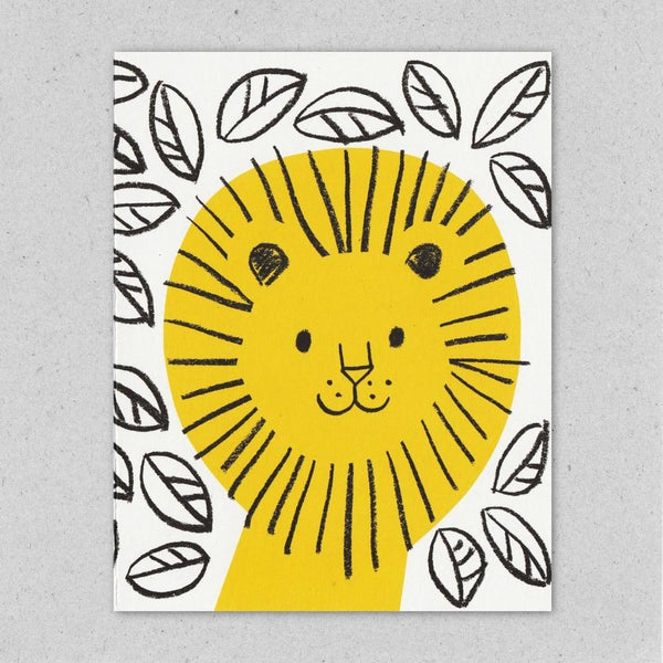 Lisa Jones Studio: Jungle Lion Card