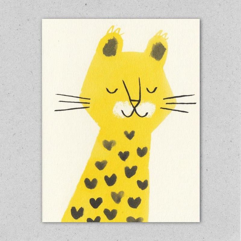 Lisa Jones Studio: Leopard Card