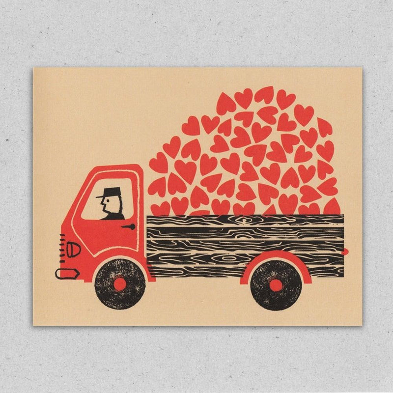 Lisa Jones Studio: Love Truck Card