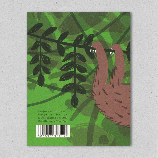 Lisa Jones Studio: Sloth Card