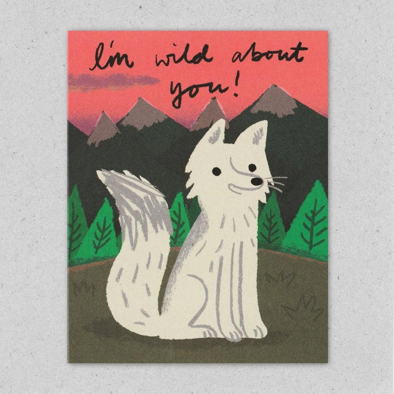 Lisa Jones Studio: Wild Wolf Card